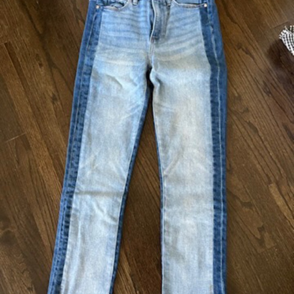 Paige two toned jeans